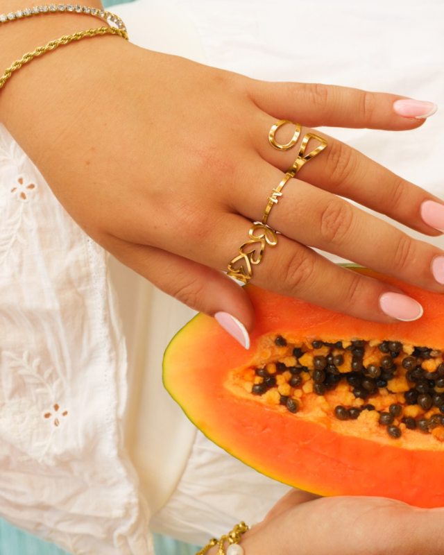 Gouden ringen mix