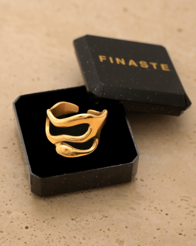 organic ring goud
