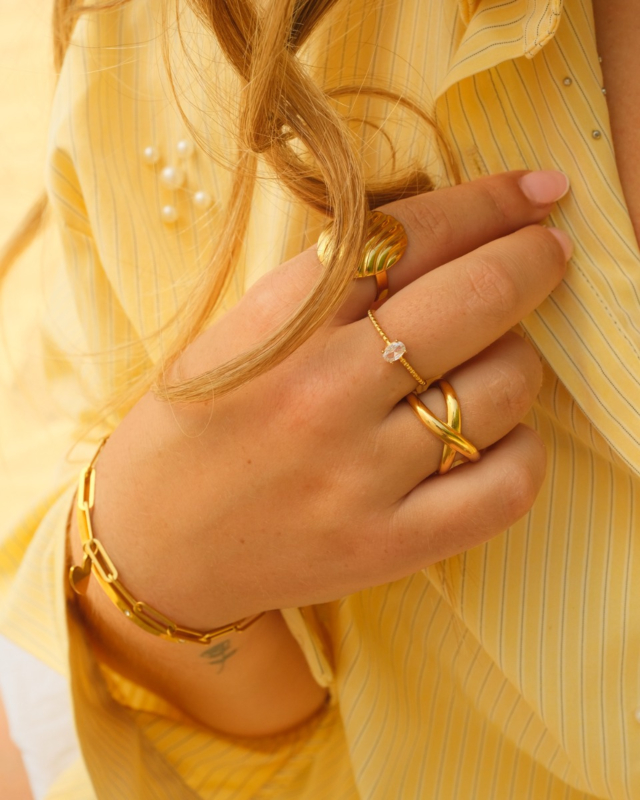 Gouden ringen mix