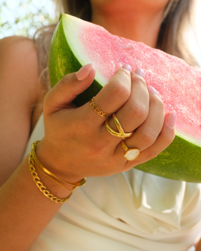 Gouden ringparty meloen