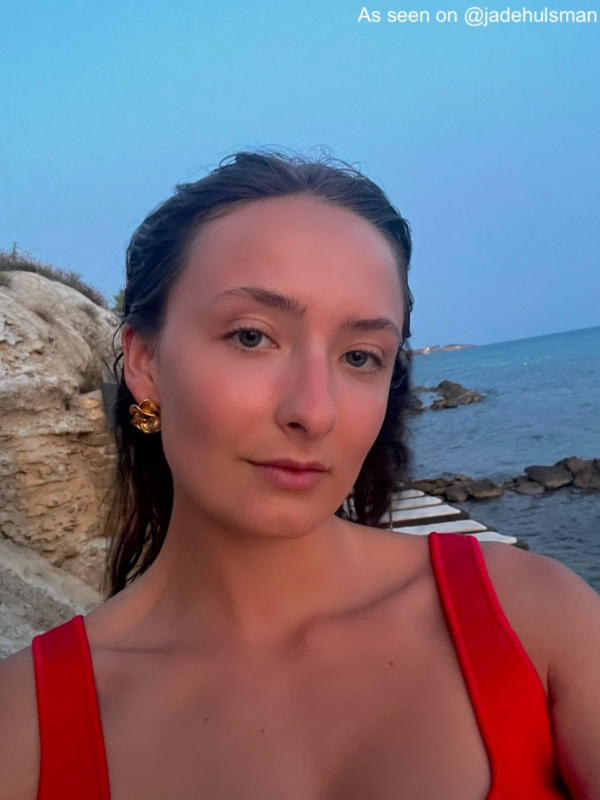 Stud oorbellen bloem