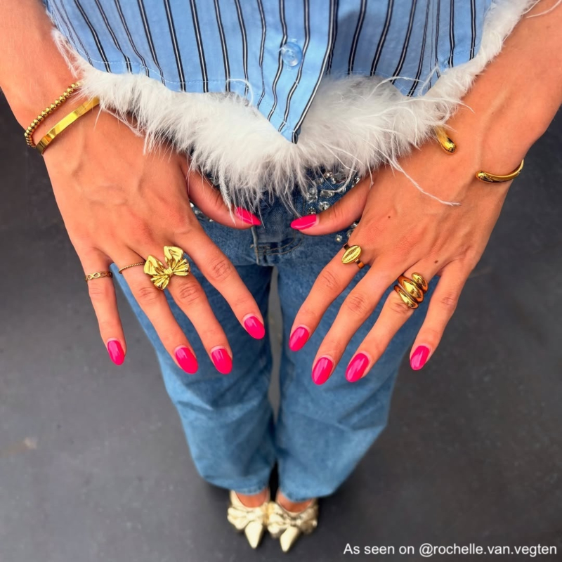 Influencer met ringparty