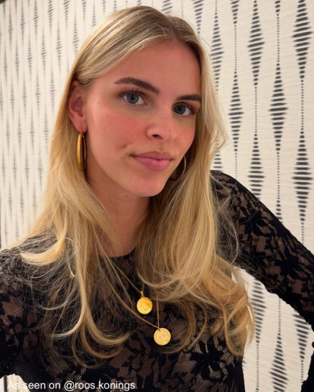Musthave hoops large goudkleurig