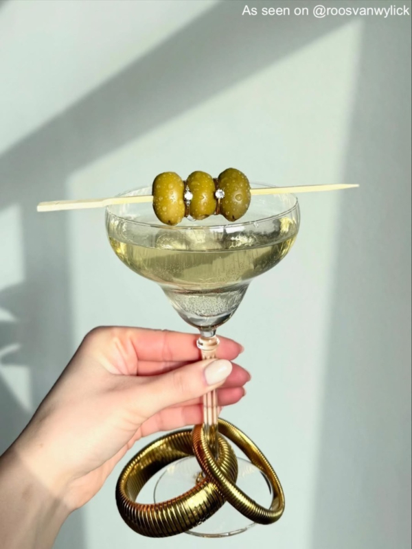 Gouden ring met diamantje