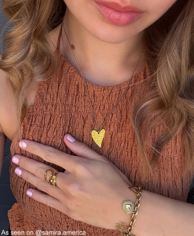 Influencer met finaste sieraden