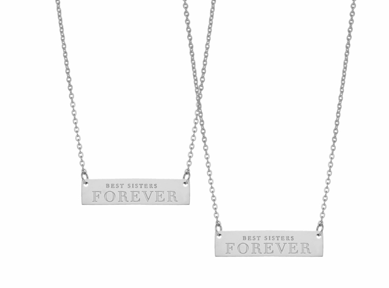 Best Sisters Forever Ketting Set