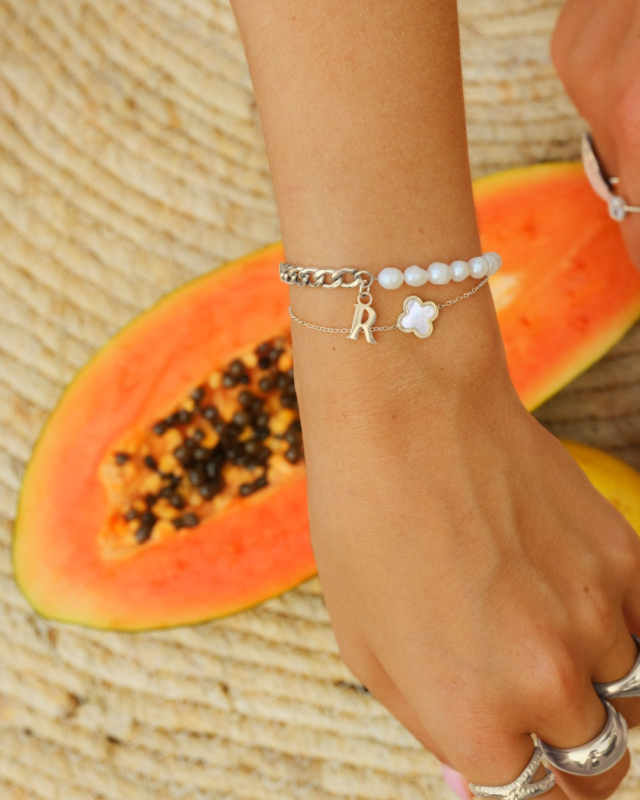 zilveren armbanden combinatie