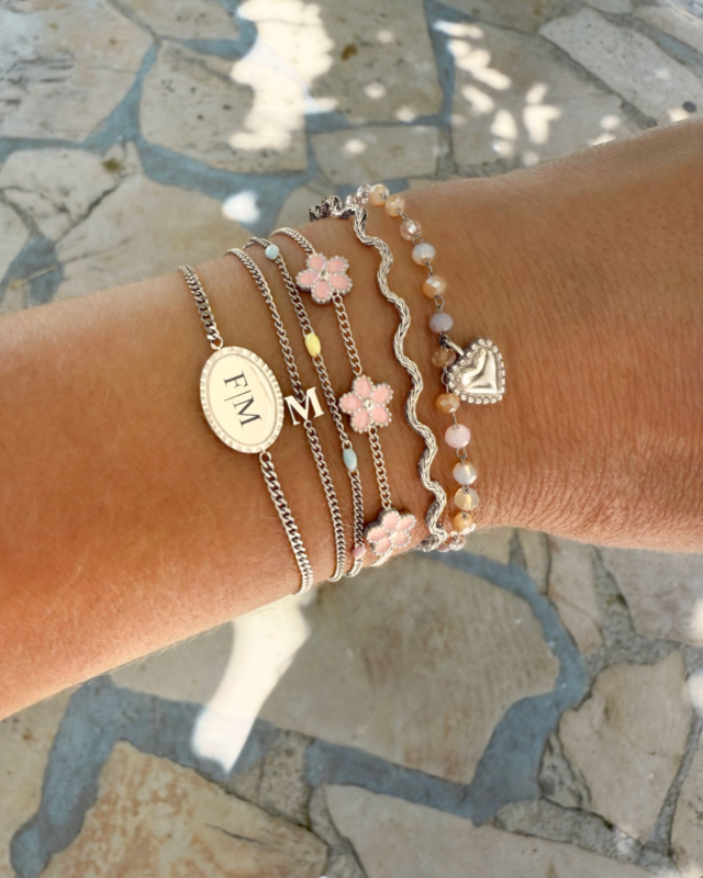 zilveren armbanden combinatie
