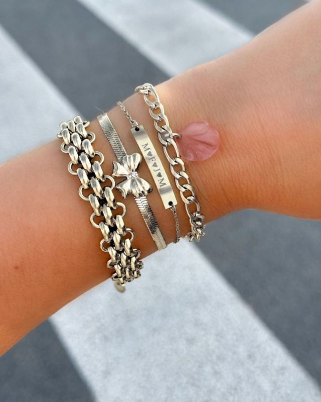 Zilveren armbanden mix