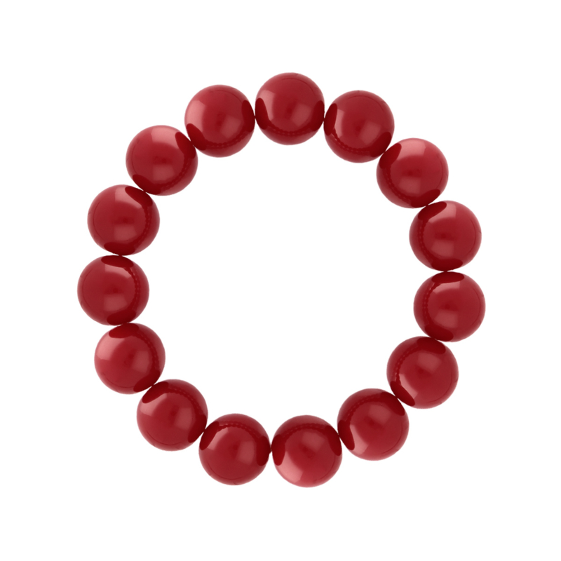 Kralen armband rood
