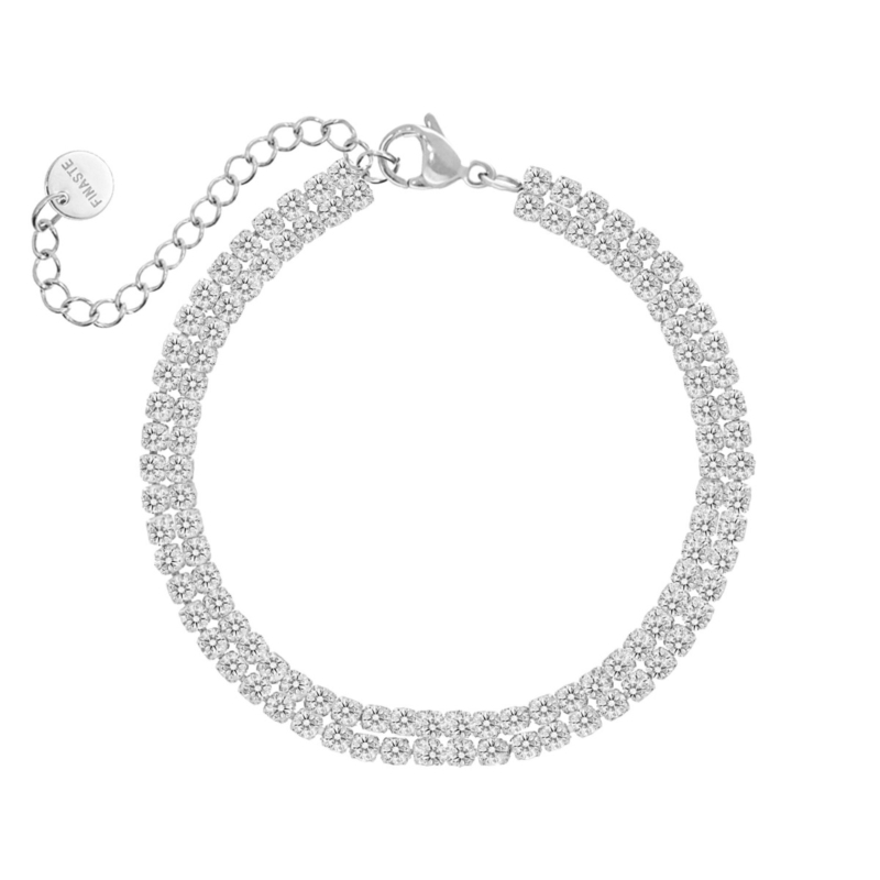 Tennis armband dubbel