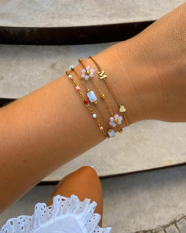 Gouden armparty zomers