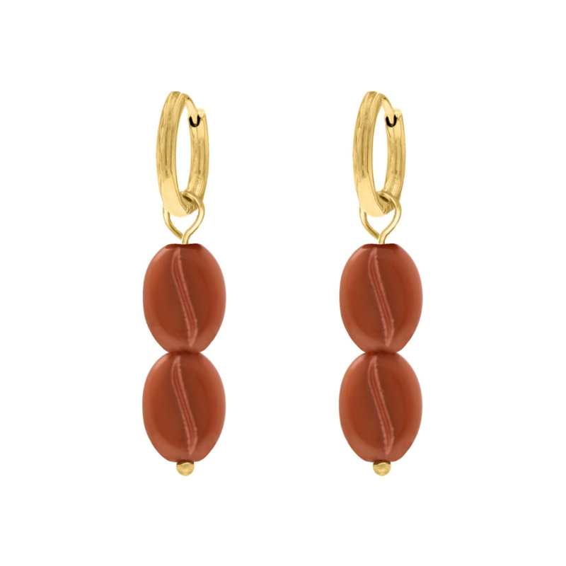 Oorringetjes coffee bean