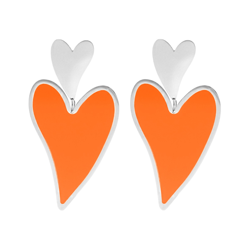 Koningsdag oorbellen