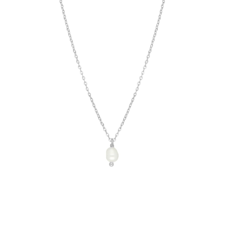 Minimalistische parel ketting