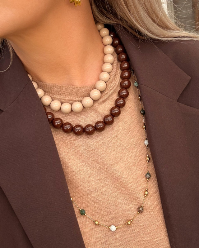 Necklaceparty met kralen kettingen