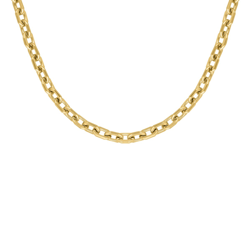 Statement schakelketting goudkleurig