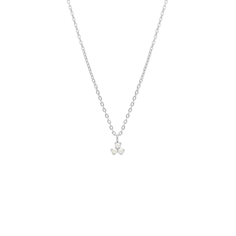 Ketting triple pearl