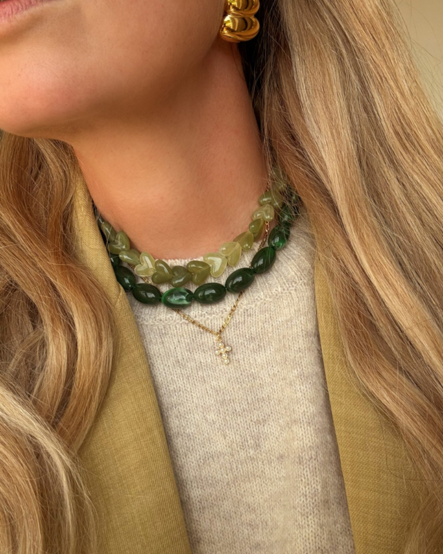Groene kettingen mix
