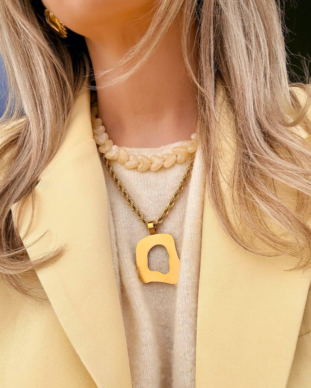 Necklaceparty met kralen ketting