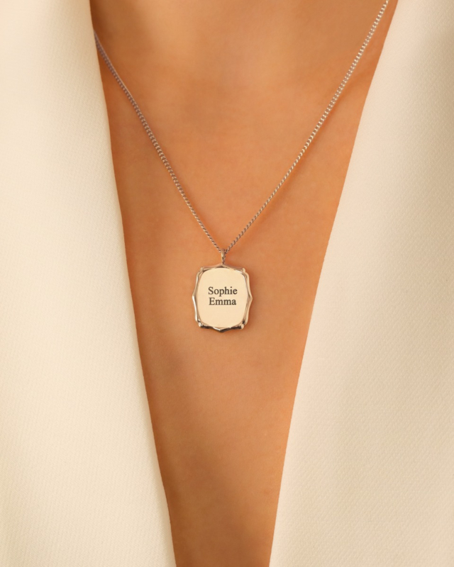 Ketting atelier graveren zilver