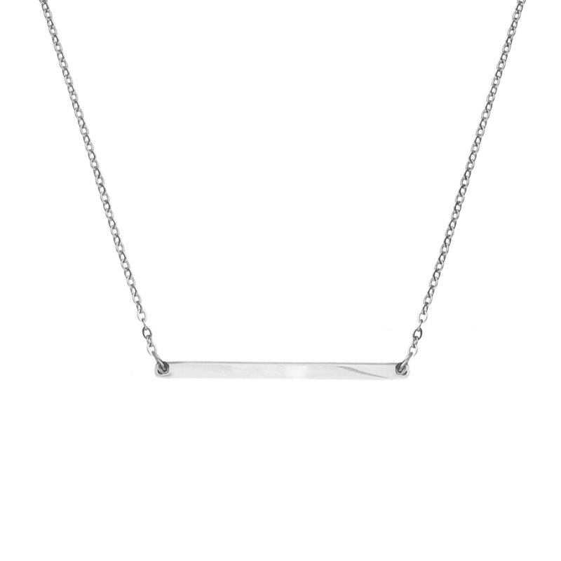 Minimalistische bar ketting