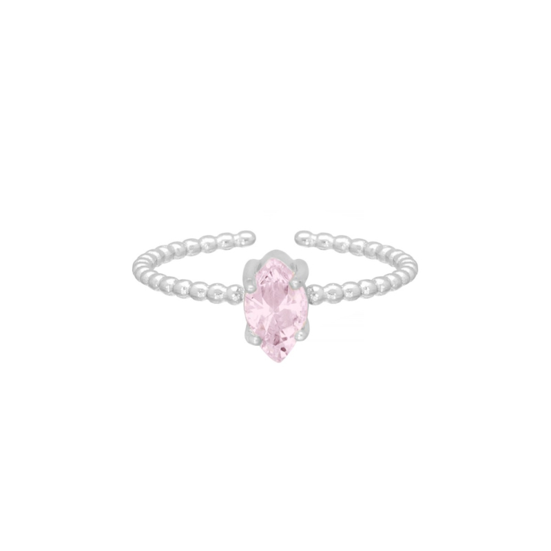 Influencer ring lichtroze