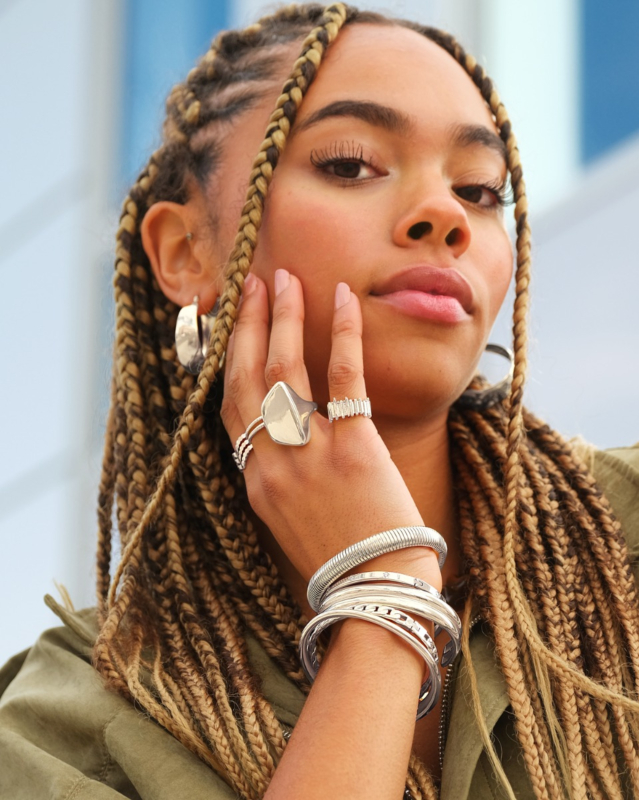 Zilveren sieraden mix