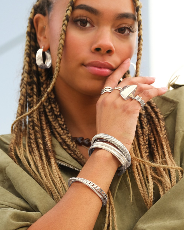 Zilveren sieraden mix