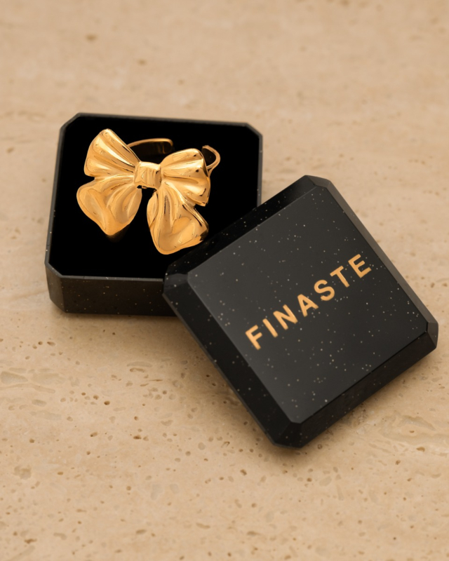 Strik ring goud