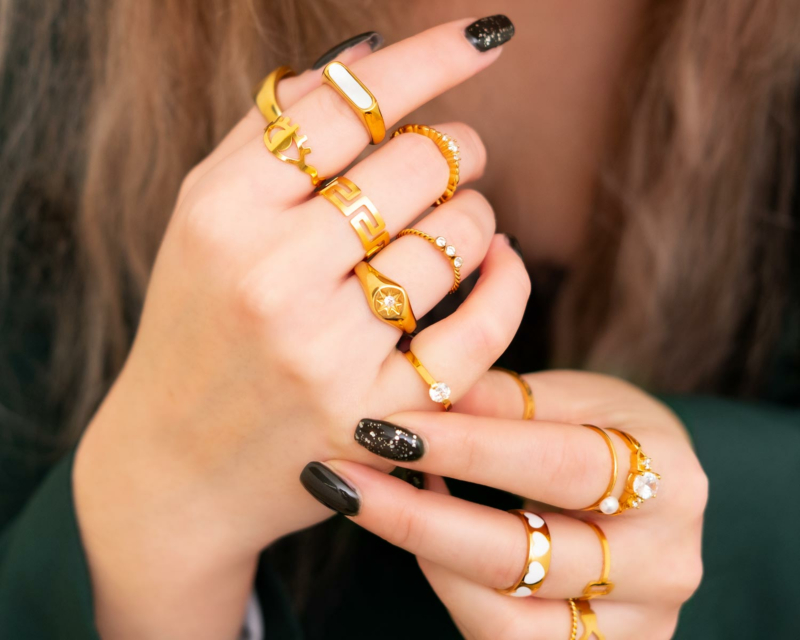 Shop gouden ringen bij Finaste