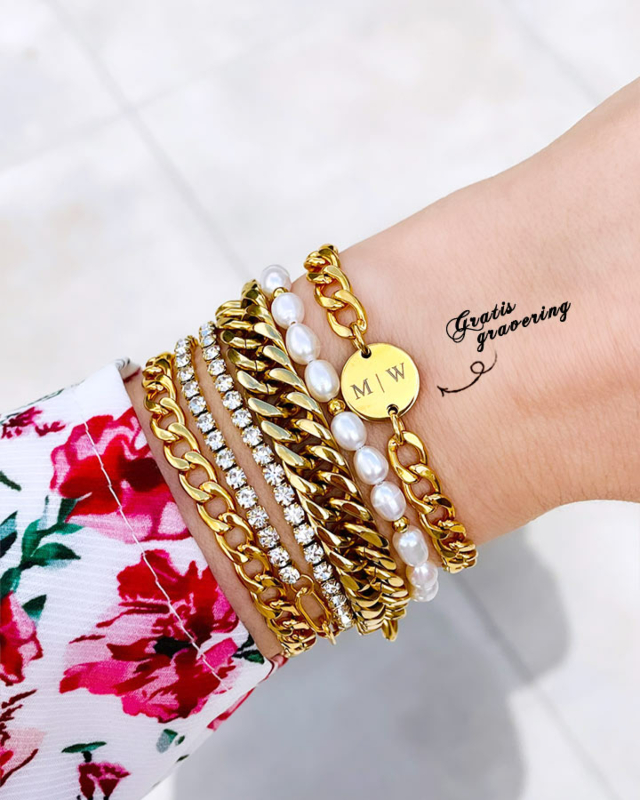 Trendy armparty om pols