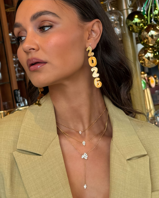 gouden sieraden look