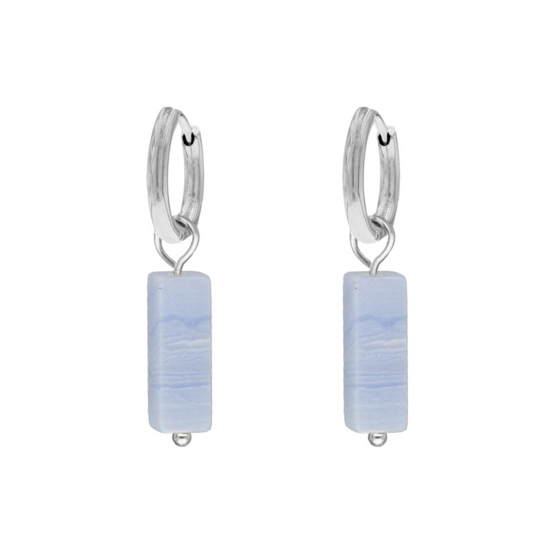 Oorbellen winter cubes