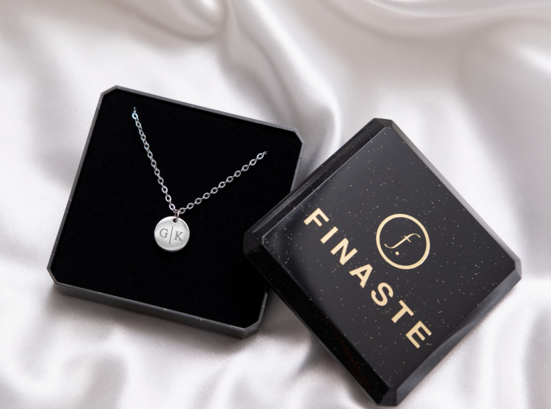 graveerbare ketting zilver
