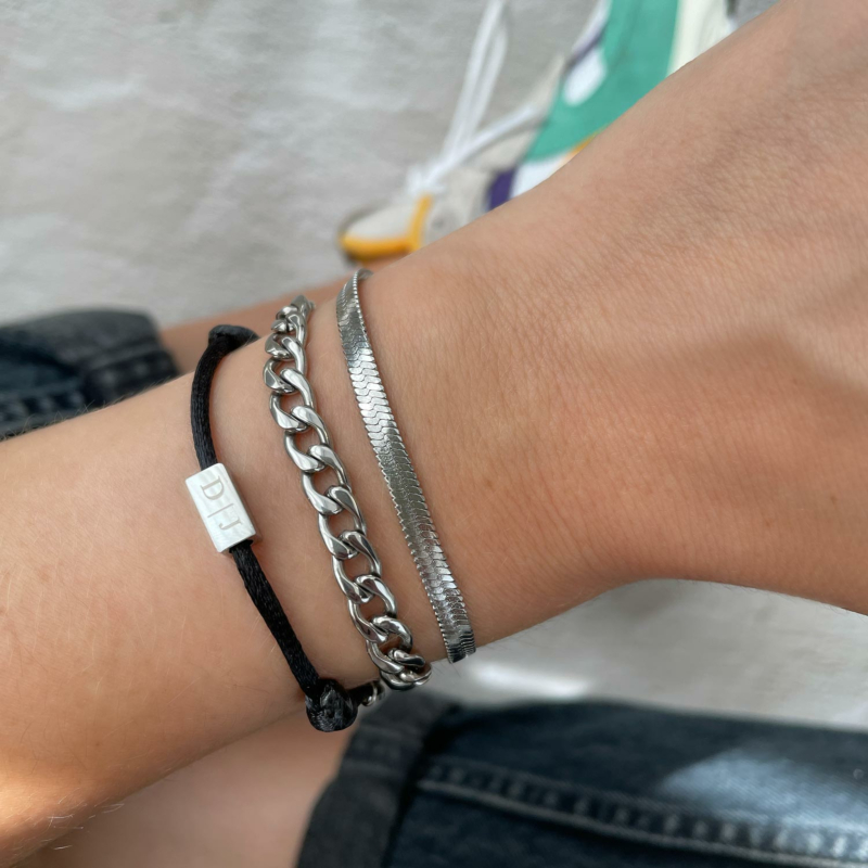 Shop de armparty in het zilver