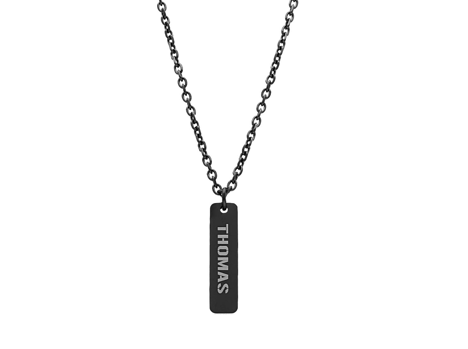 Ketting Hanger Voor Man/Vrouw Zwart