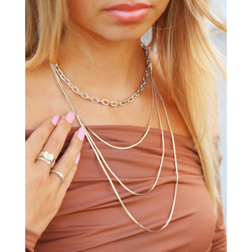 Snake ketting triple