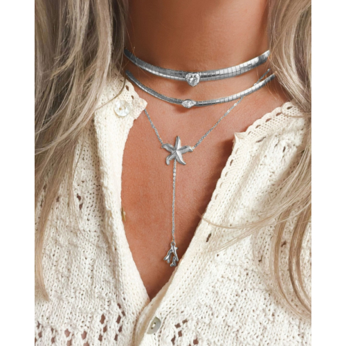Snake ketting hartje