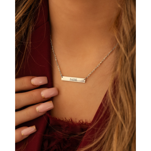 Graveerbare Bar Ketting