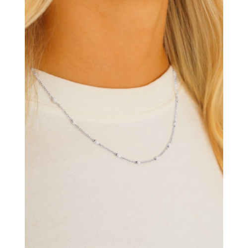 Ketting met witte schakels