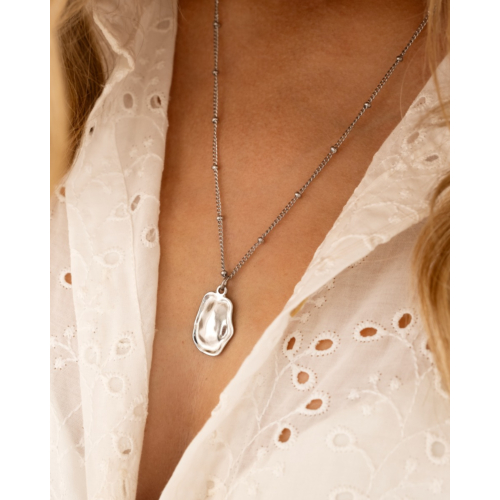 Bolletjes ketting met hanger