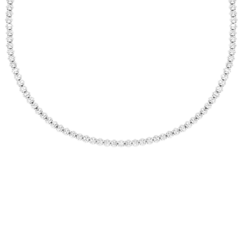 Tennis necklace oval 