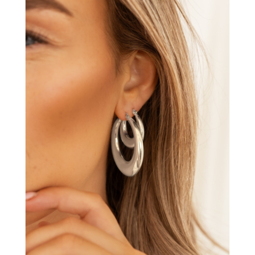 Oorbellen set chunky