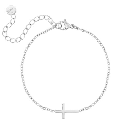 Flower necklace fall goudkleurig
