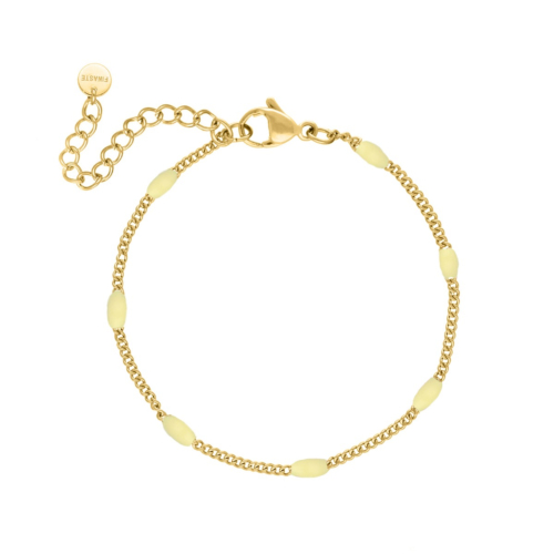 Gouden armparty met zomerse details