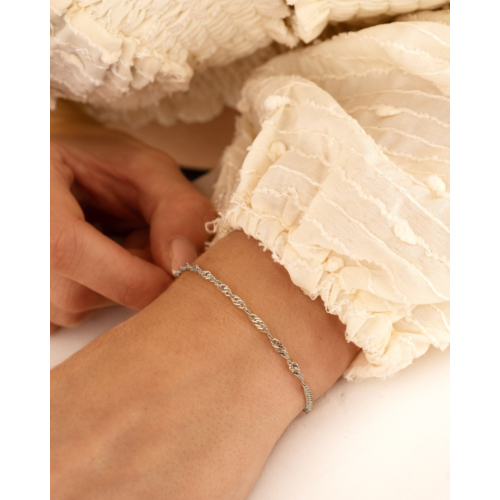 Schakelarmbandje twisted