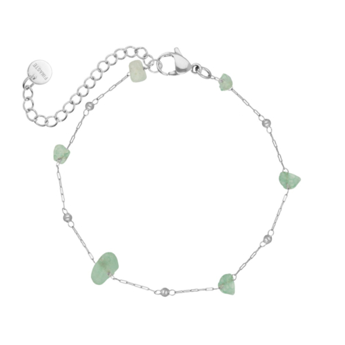 Armband love hearts double goudkleurig
