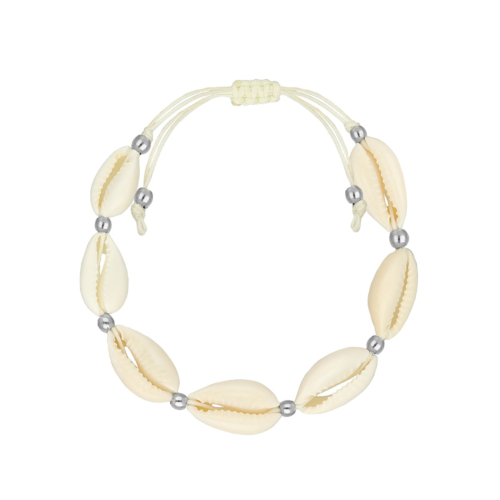 Flower necklace fall goudkleurig