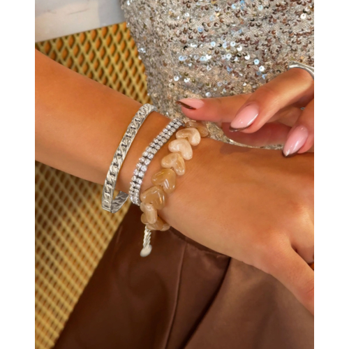 Tennis armband dubbel